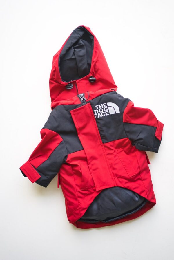 The Dog Face Water Proof Jacket(Red)