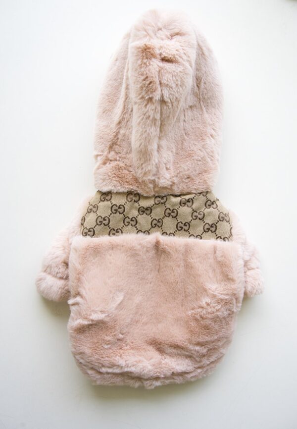 Pink Fur Gucci Coat img2