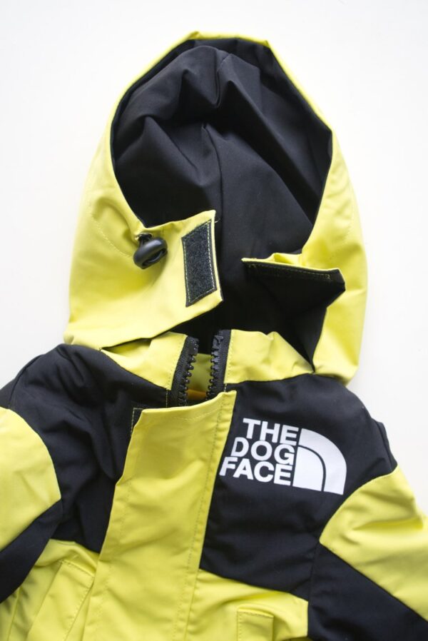 The Dog Face Waterproof JacketNeon Yellow img1